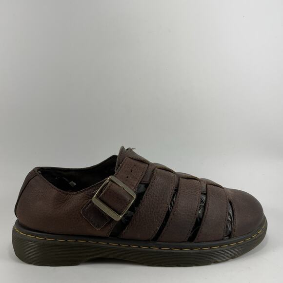 Dr. Martens Doc Fenton Fisherman Closed Toe Buckle Unisex Sandals Mens Size 7 - Picture 1 of 10